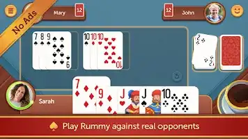 Boss Rummy Table UI View