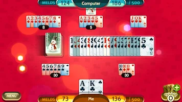 Rummy 365 Table UI View