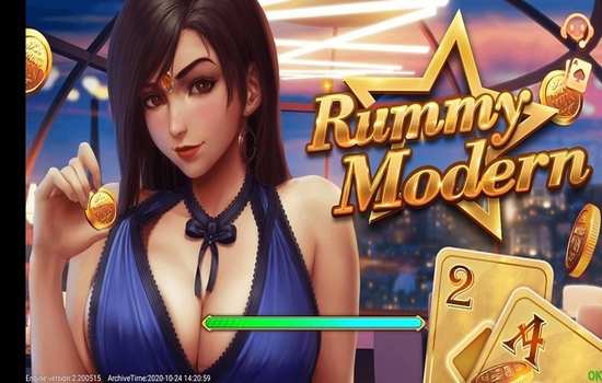 Rummy Modern Table UI View