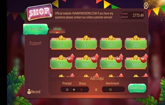 Rummy Modern UPI Payouts