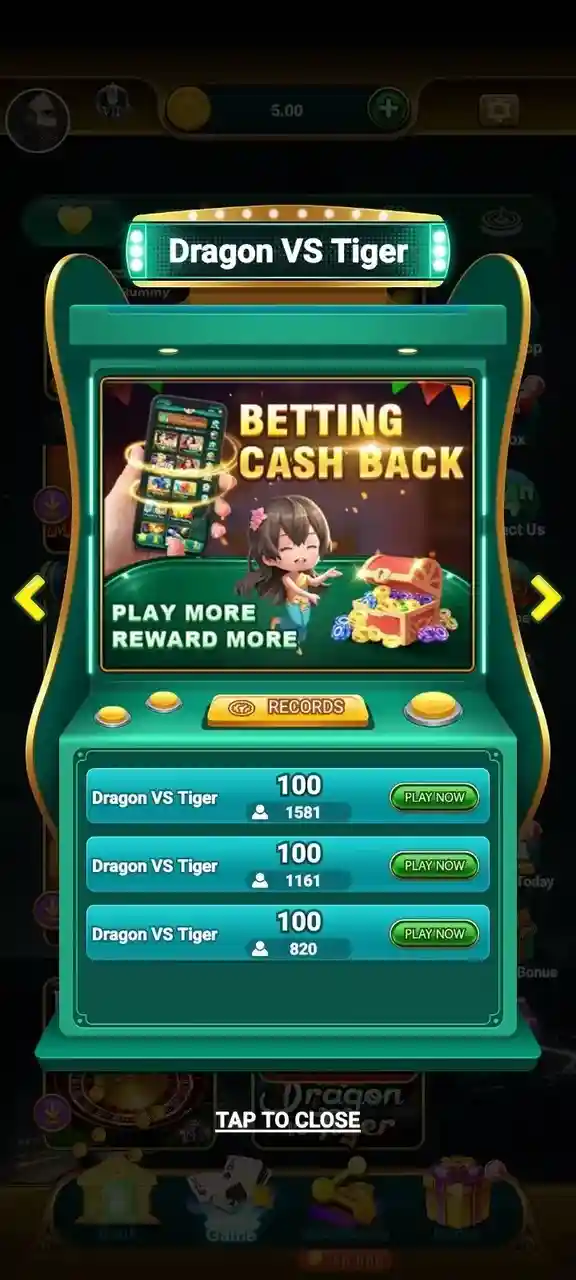 Yono Rummy 13 Card table UI